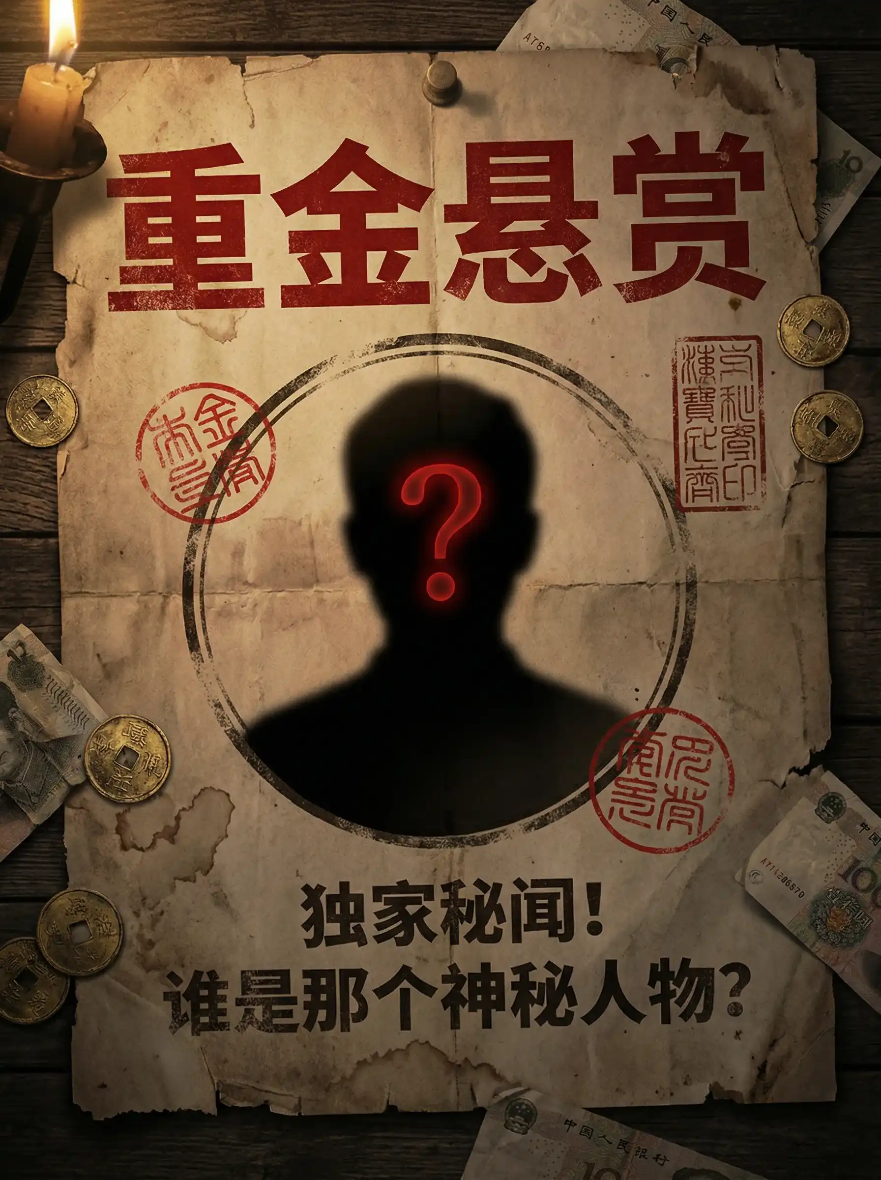 A片 - 重金悬赏线索征集令